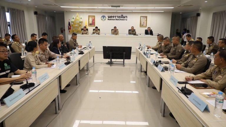 ร่วมการประชุมคณะกรรมการศูนย์อำนวยการป้องกันและปราบปรามยาเสพติด 28 พ.ค.69